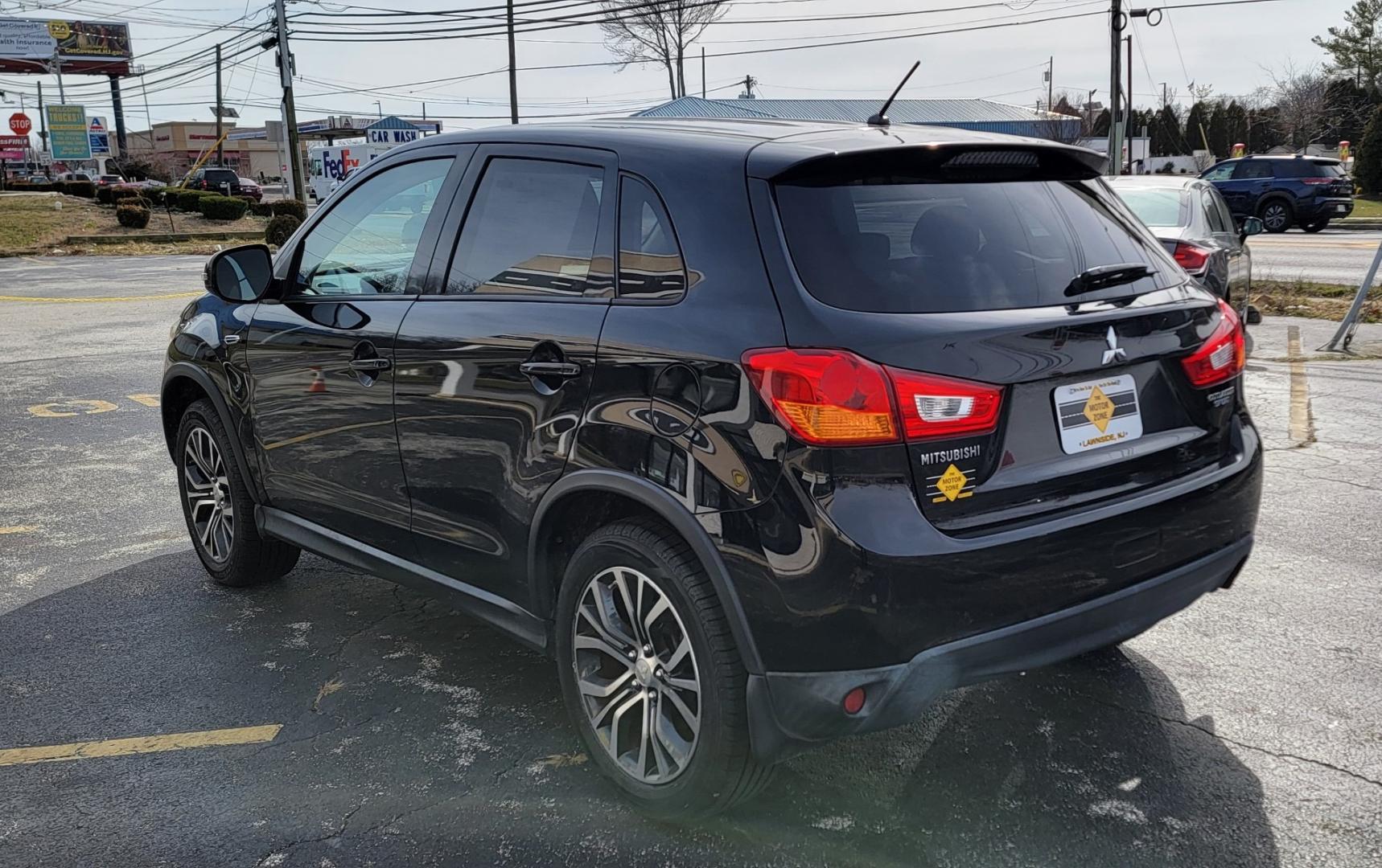 2016 BLACK /Black Mitsubishi Outlander Sport ES (JA4AR3AU4GZ) with an 4-Cyl, 2.0 Liter engine, CVT transmission, located at 341 N White Horse Pike, Lawnside, NJ, 08045, (856) 262-9500, 39.855621, -75.027451 - Photo#3